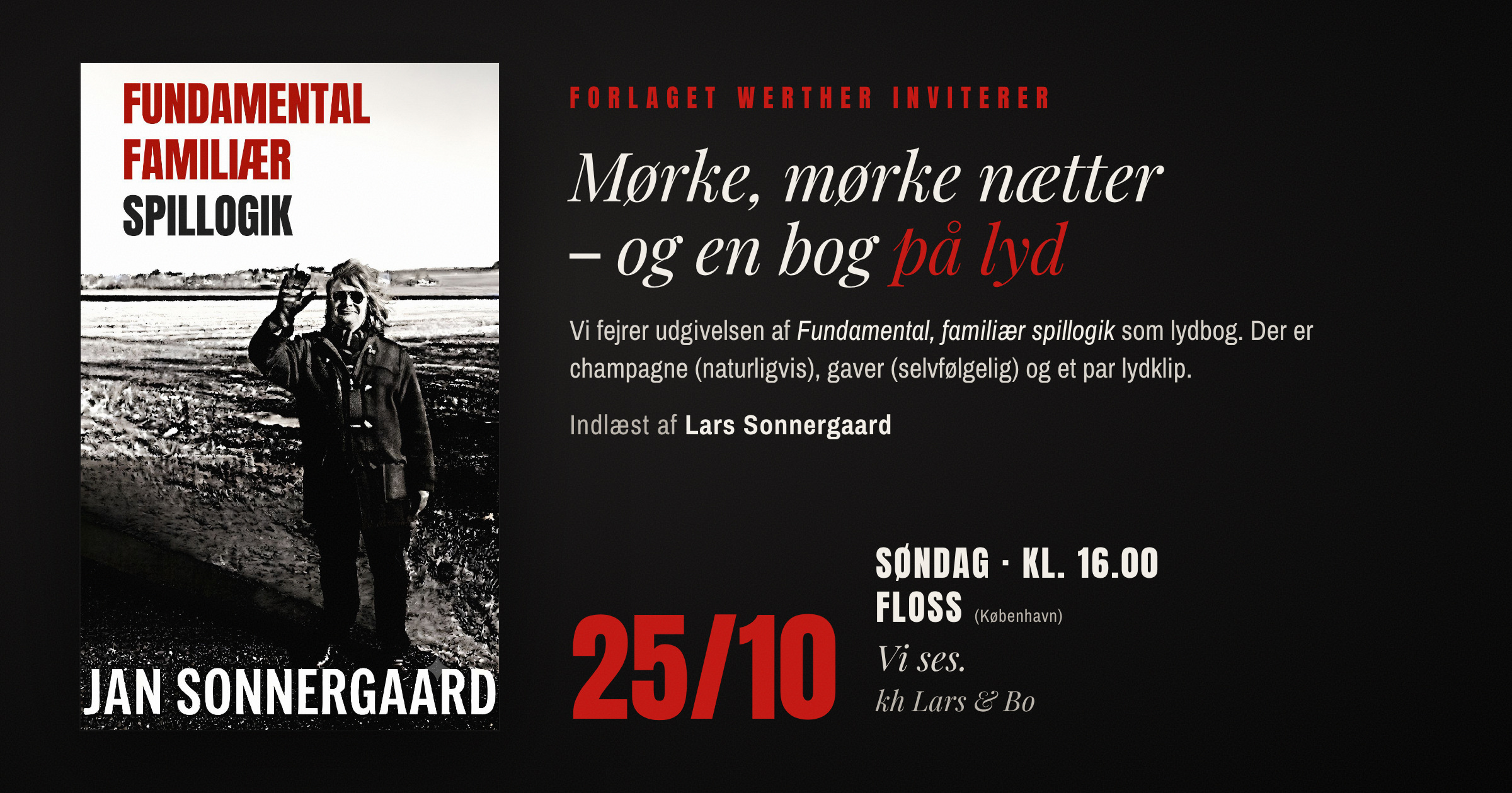 Jan Sonnergaards Fundamental, familiær spillogik er nu på lyd – indlæst af Lars Sonnergaard. Lyt på eReolen, Mofibo og de andre streamingtjenester.